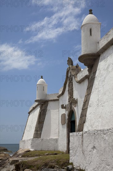 Historic coastal fortress