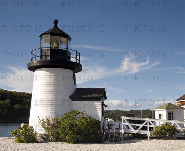 The Mystic Seaport Lighthouse