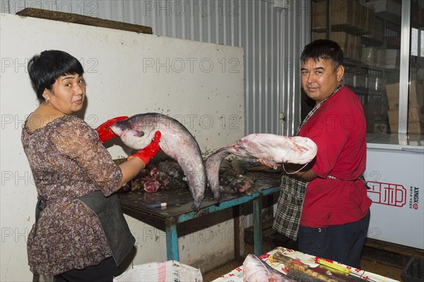 Fish stall