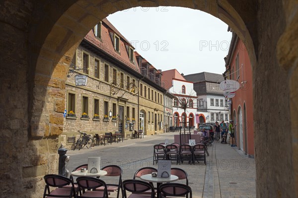 View through Lower Gate into the Main Street