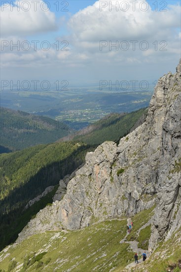 Red Western Trail to Giewont Peak