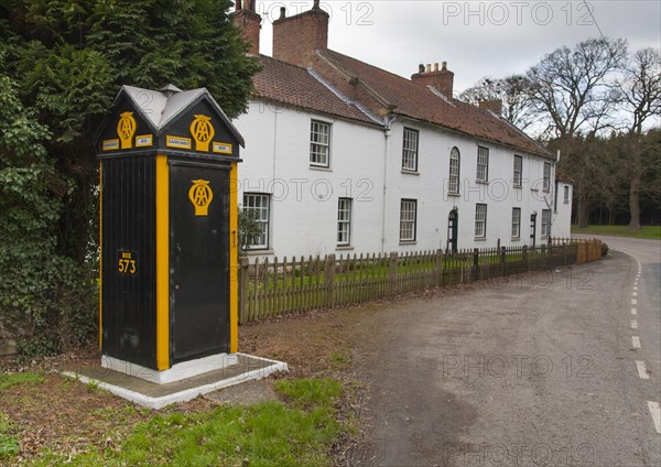 Historic Car Emergency Telephone Box