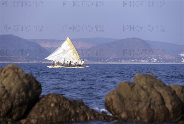 A dhow in Visakhapatnam or Vizag
