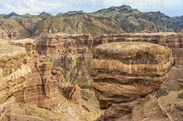 Sharyn Canyon National Park and the Valley of Castles