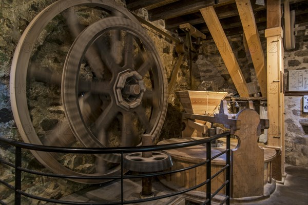 Interior of the functional Moulin de Keriolet