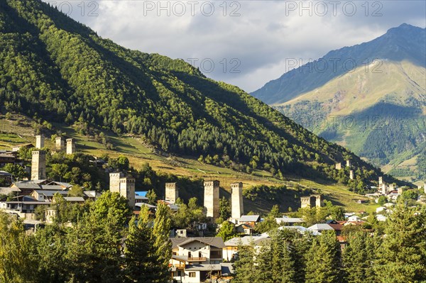 Traditional Svanetian Towers