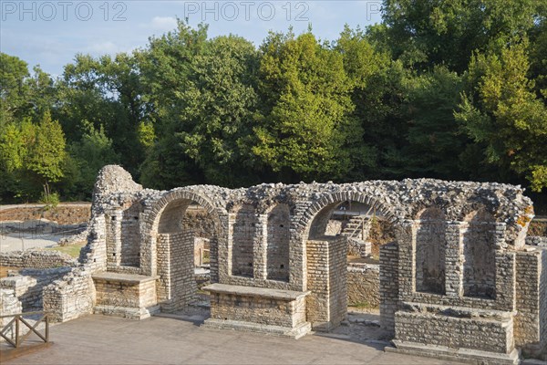 Ruins at the theatre