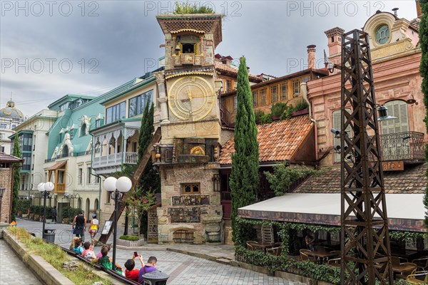 Clock Tower of the Gabriadze Puppet Theatre