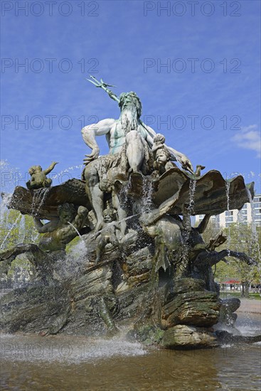 Neptune Fountain at Alexanderplatz