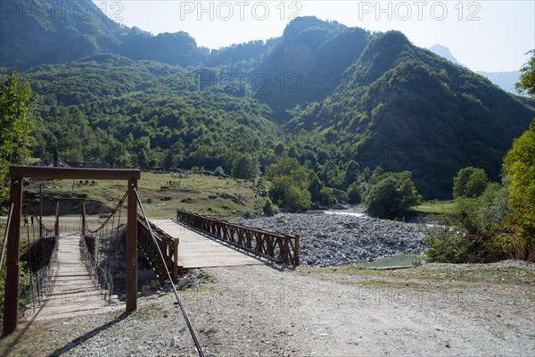 Bridges over the Valbona near Margegej