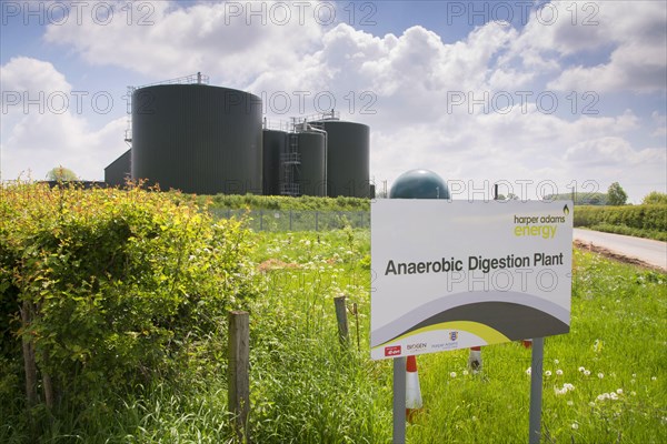 Anaerobic digestion plant