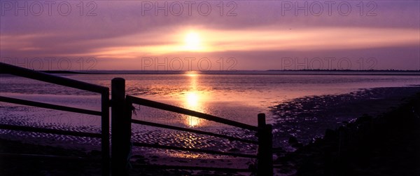 WINTER SUNSET ON THE JADE BAY