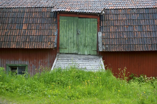 Old barn doors