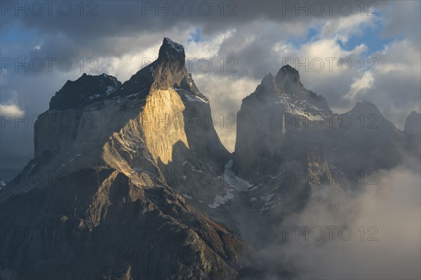 Sunrise over Cuernos del Paine