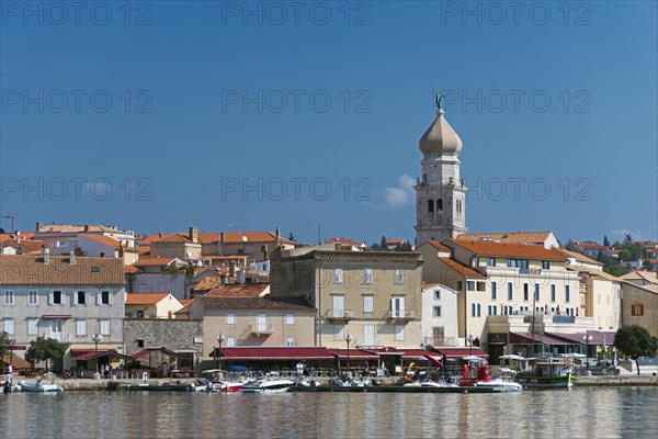 Krk Town with St. Mary's Basilica