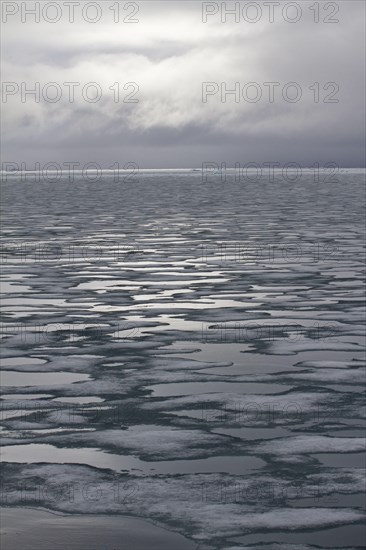 View of sea ice