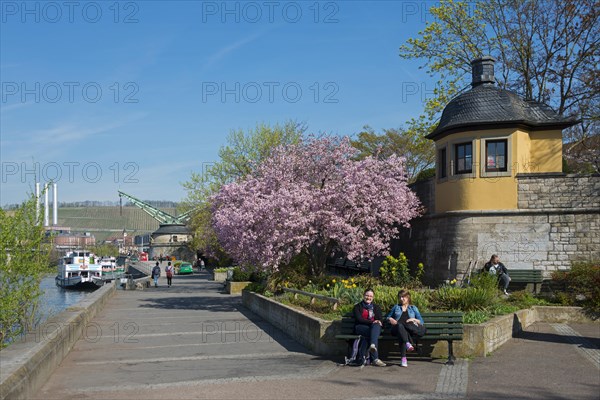 Riverbank promenade