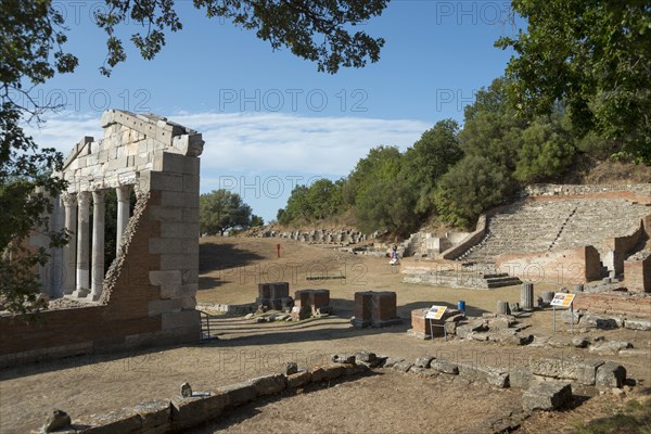 Restored monument of the Agonothetes