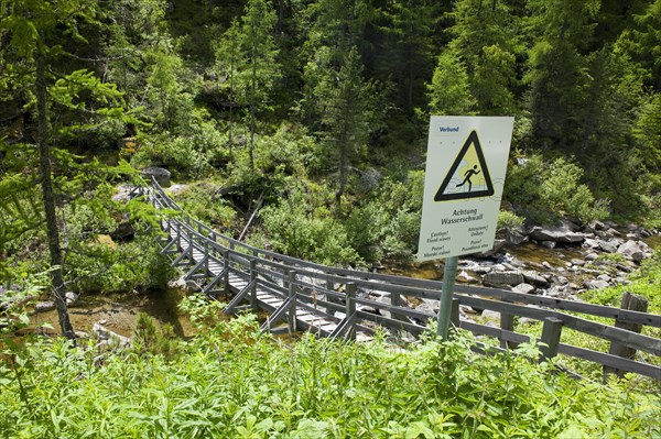 Wooden bridge