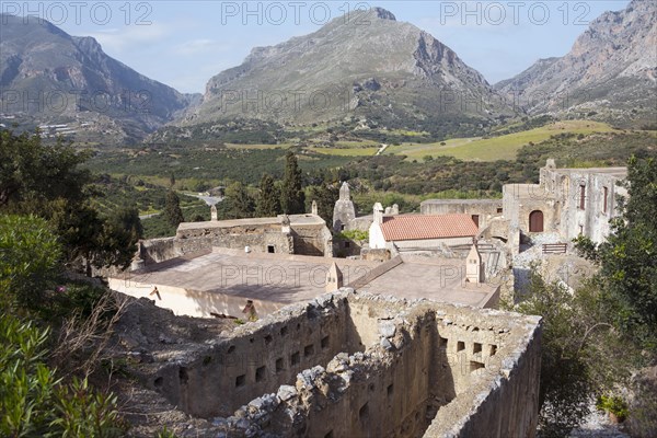 Monastery ruins Kato Preveli