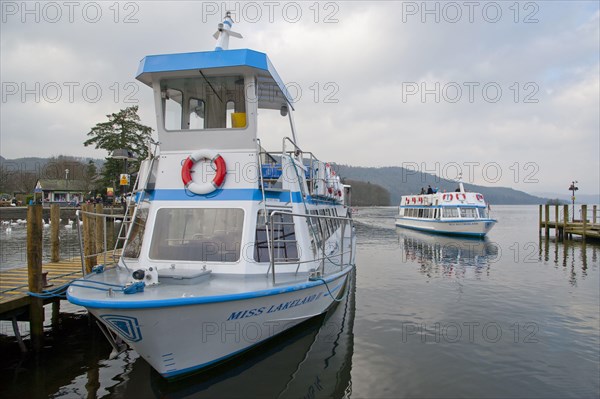 Pleasure cruisers Miss Lakeland II and Miss Westmorland