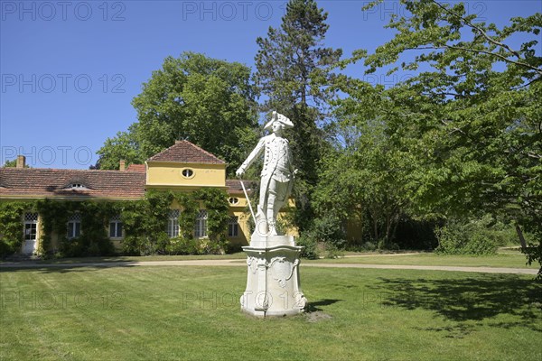 Statue of Frederick II in the Marly Garden