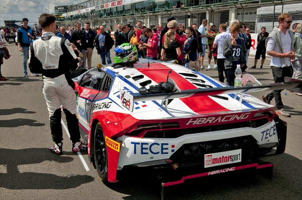 Race car Lamborghini GT3