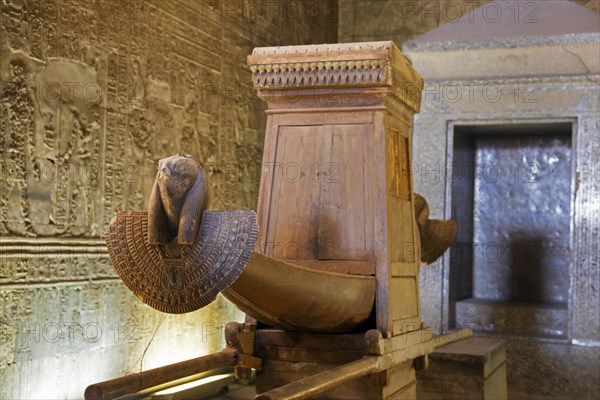 Sanctuary of Nectanebo II in the sanctuary of the temple of Edfu