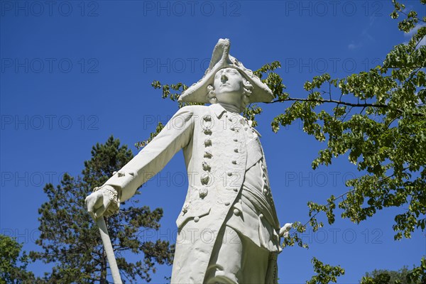 Statue of Frederick II in the Marly Garden