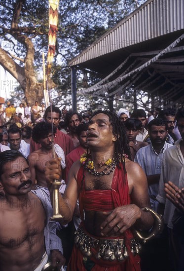 Velichappadu Oracles in Bharani festival in Kodungallur