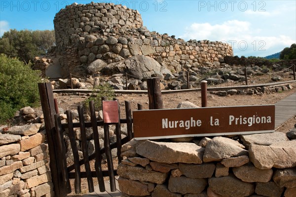 Entrance to La Prisgiona Nuraghe