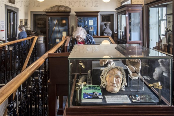 Tourists visit the West Highland Museum in the High Street of Fort William