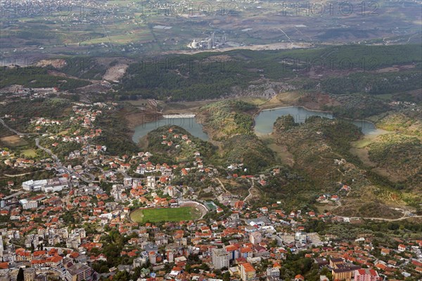 View from Sari Salltik to Kruje