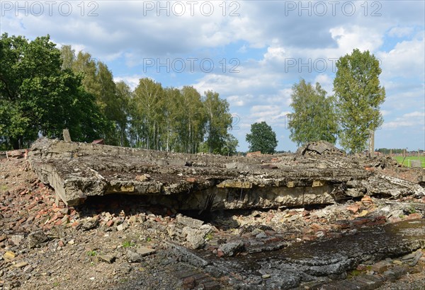 Blown-up gas chamber