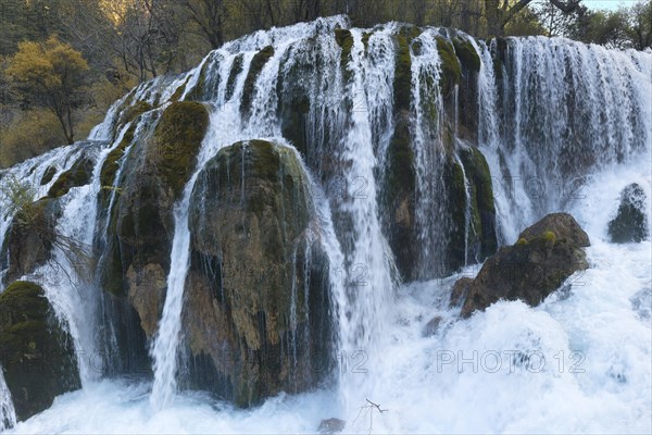 Waterfall in Bamboo Lake