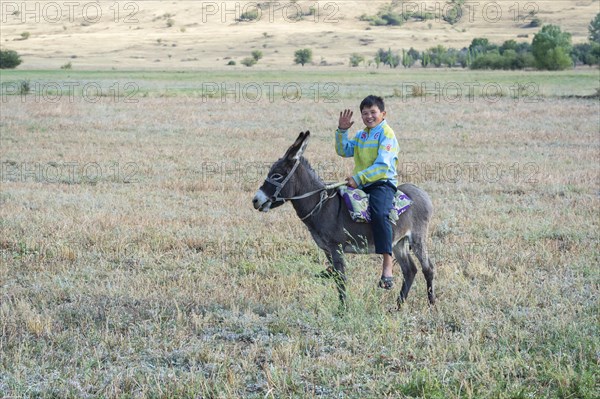 Traditional Kokpar or Buzkashi in the outskirts of Gabagly National Park