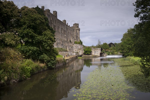 Residential buildings of medieval castle converted into country house