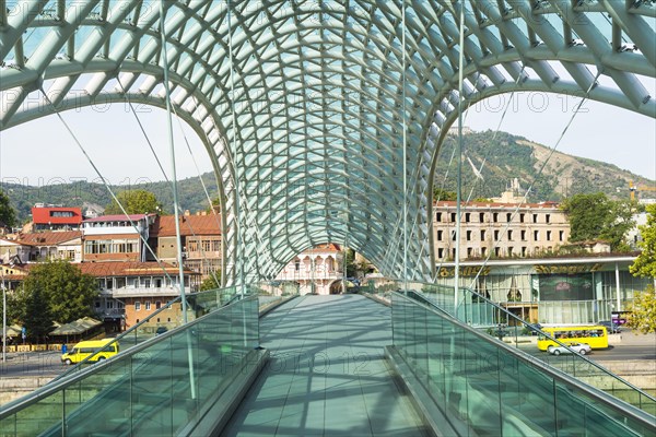 Peace Bridge over the Mtkvari River