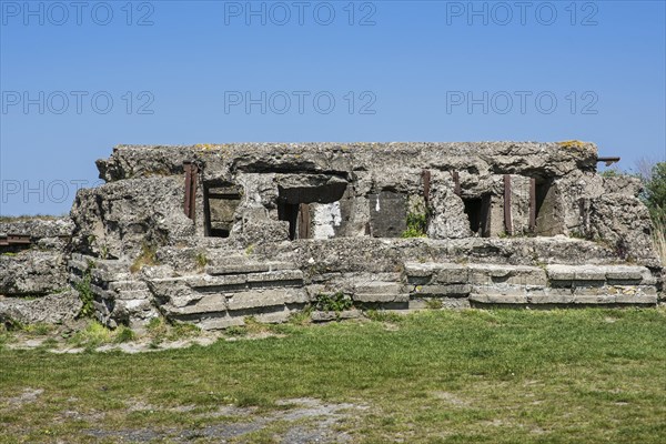 Remains of a German bunker near Dodengang