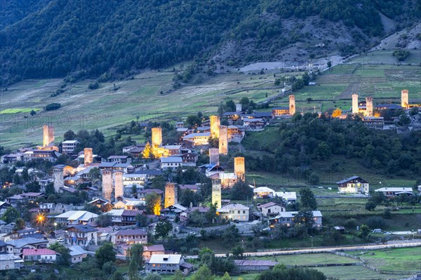 Traditional Svanetian Towers