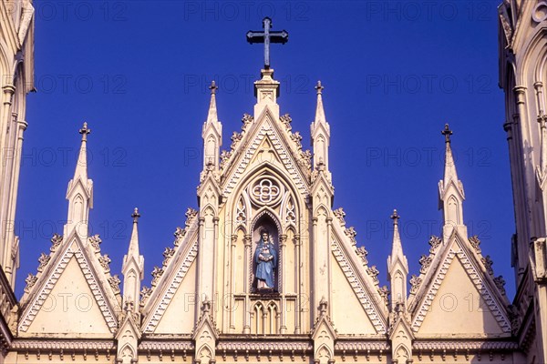 Basilica of our lady of dolours built in 1925 in Thrissur or Trichur