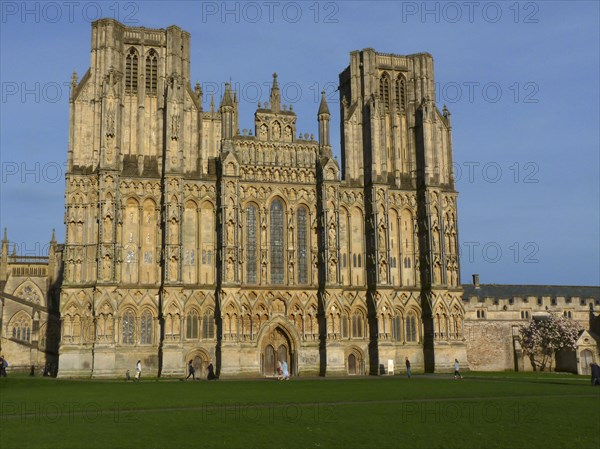West facade of the medieval cathedral