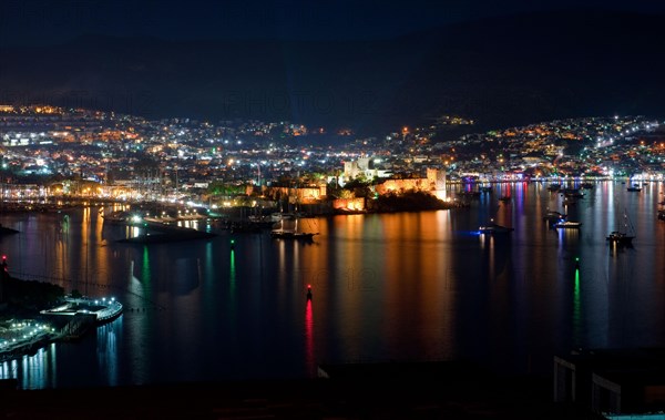 Bodrum Bay with Fortress