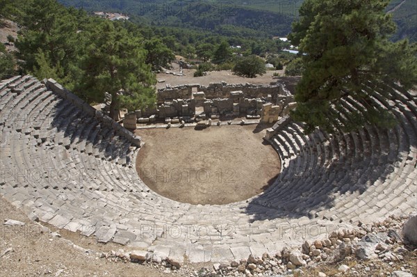 View of ancient theatre