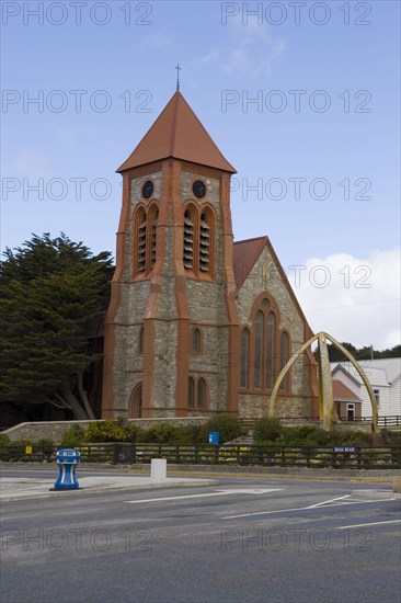 Christ church cathedral and whalebone arch