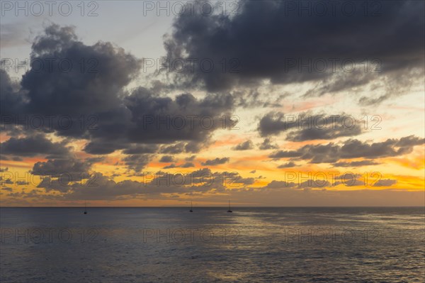 Pacific Ocean at sunset