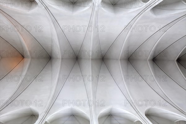 Interior of the Lutheran Hallgrimskirkja