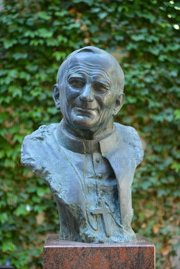 Bust of Pope John Paul II