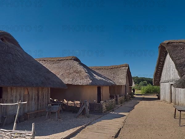 Scientific reconstruction of the Viking village of Haithabu