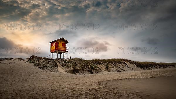 Lifeguard station in Florianopolis Brazil